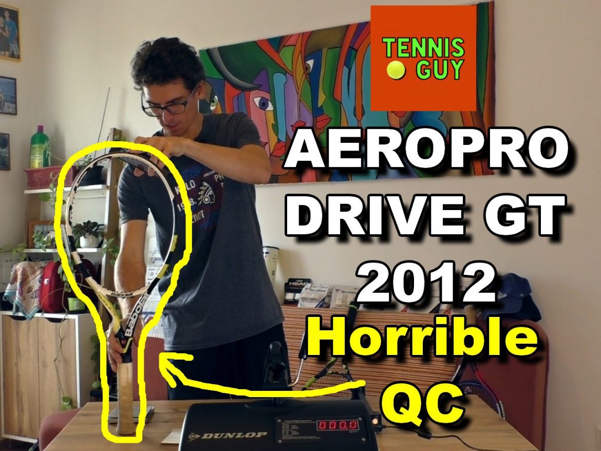 🎾 BABOLAT AEROPRO DRIVE GT 2012 Quality Control Test – This Is Shocking! 😲
