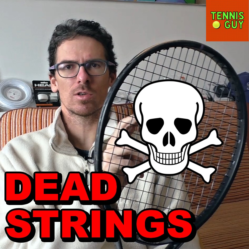 🎾 How To Spot When Tennis Strings Are Dead 💀 & You Should Restring Your Racket? 👀